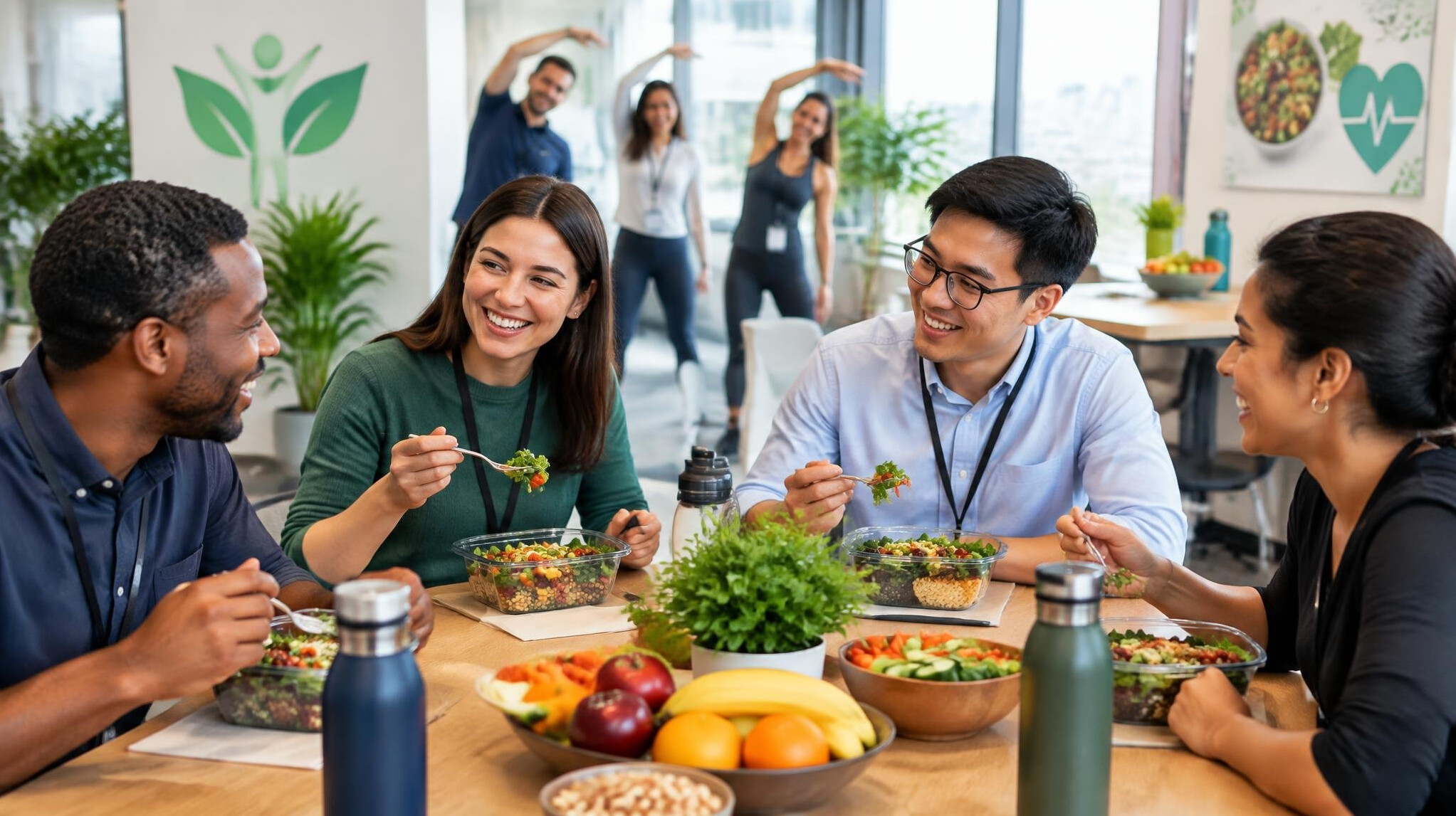 corporate wellness event
