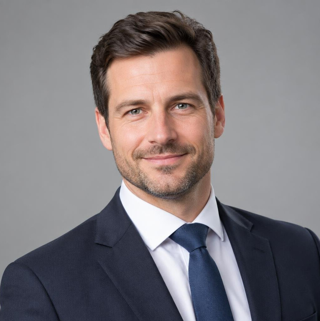 Portrait of a man in a business suit
