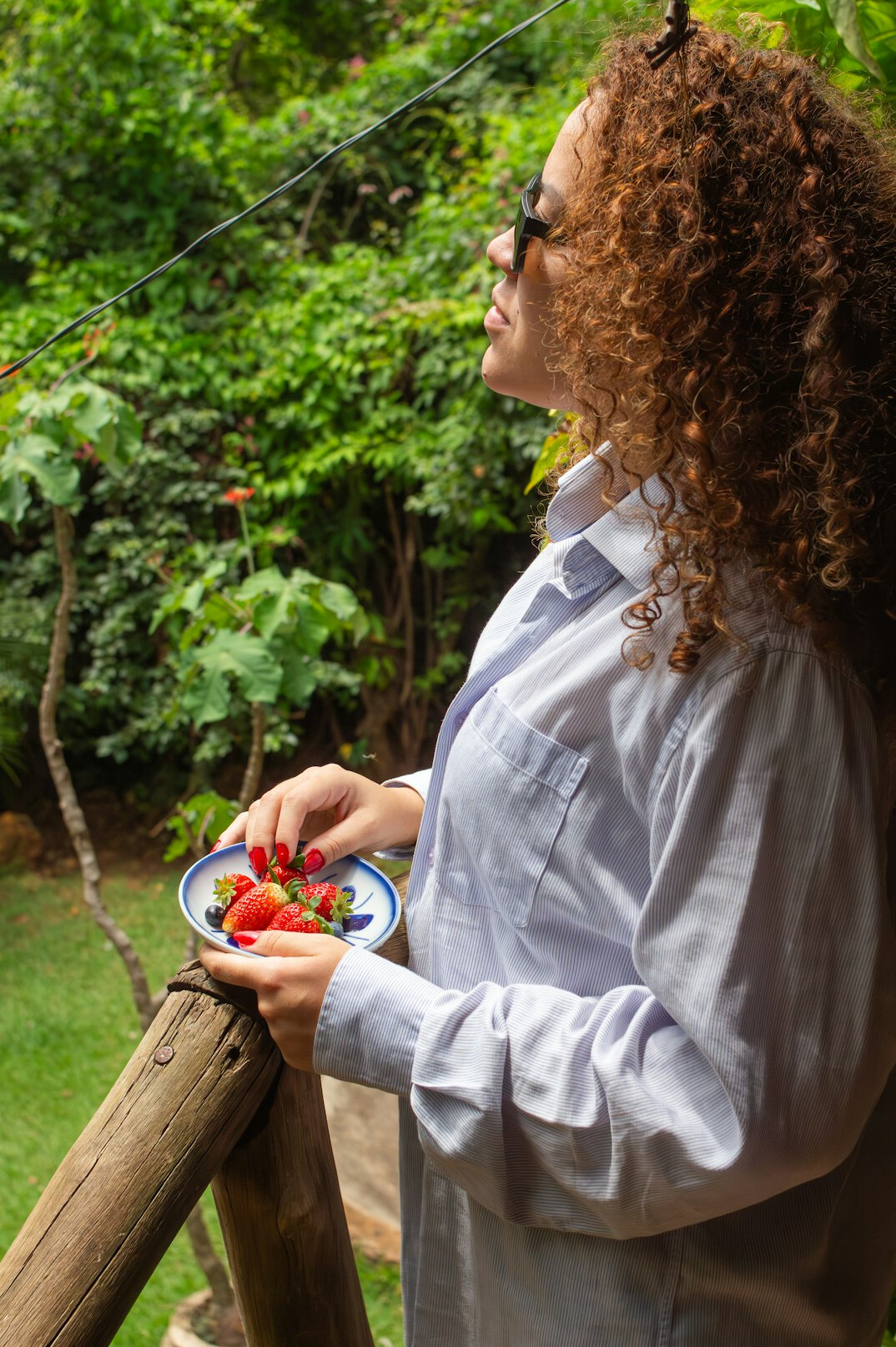 healthy salad on desk